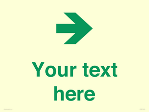 Custom Safe Condition inverse: Green right arrow